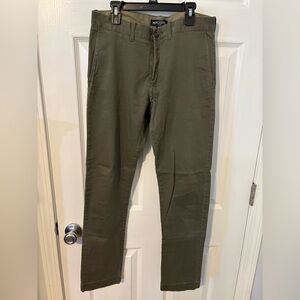 J.Crew Men’s Slim Fit Green Chinos